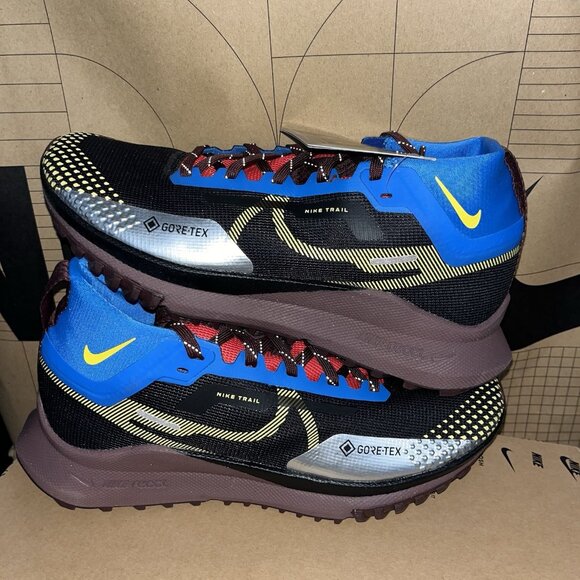 NEW Nike React Pegasus Trail 4 GORE-TEX DJ7929-003 Running Womens Size 6 - Picture 1 of 6